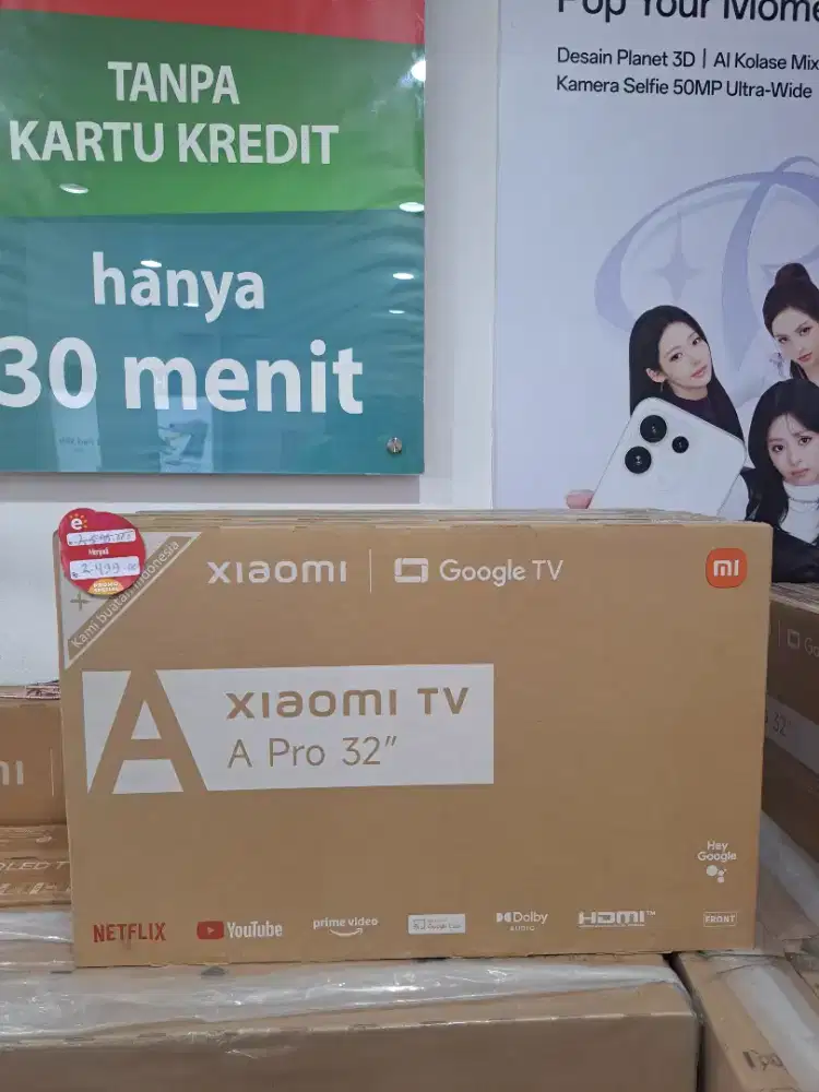 Smart TV A pro 32 Cash atau cicilan