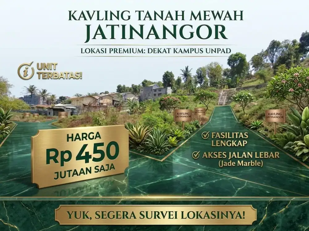 Rumah Kost Full Furnished Hanya 5 Menit UNPAD