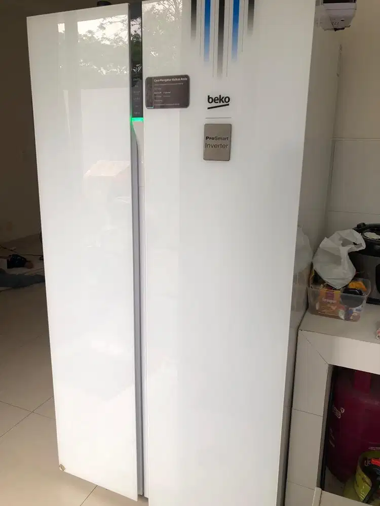 Jual kulkas beko 2 pintu side by side