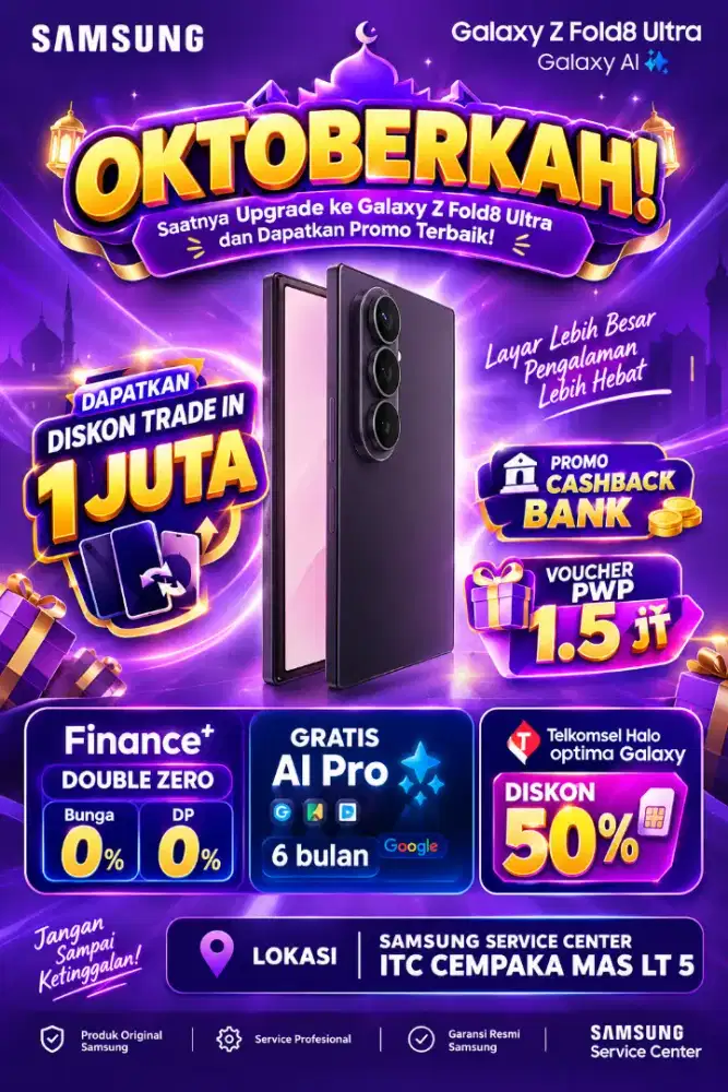 PROMO SPECIAL OKTOBER FOLDABLE 8