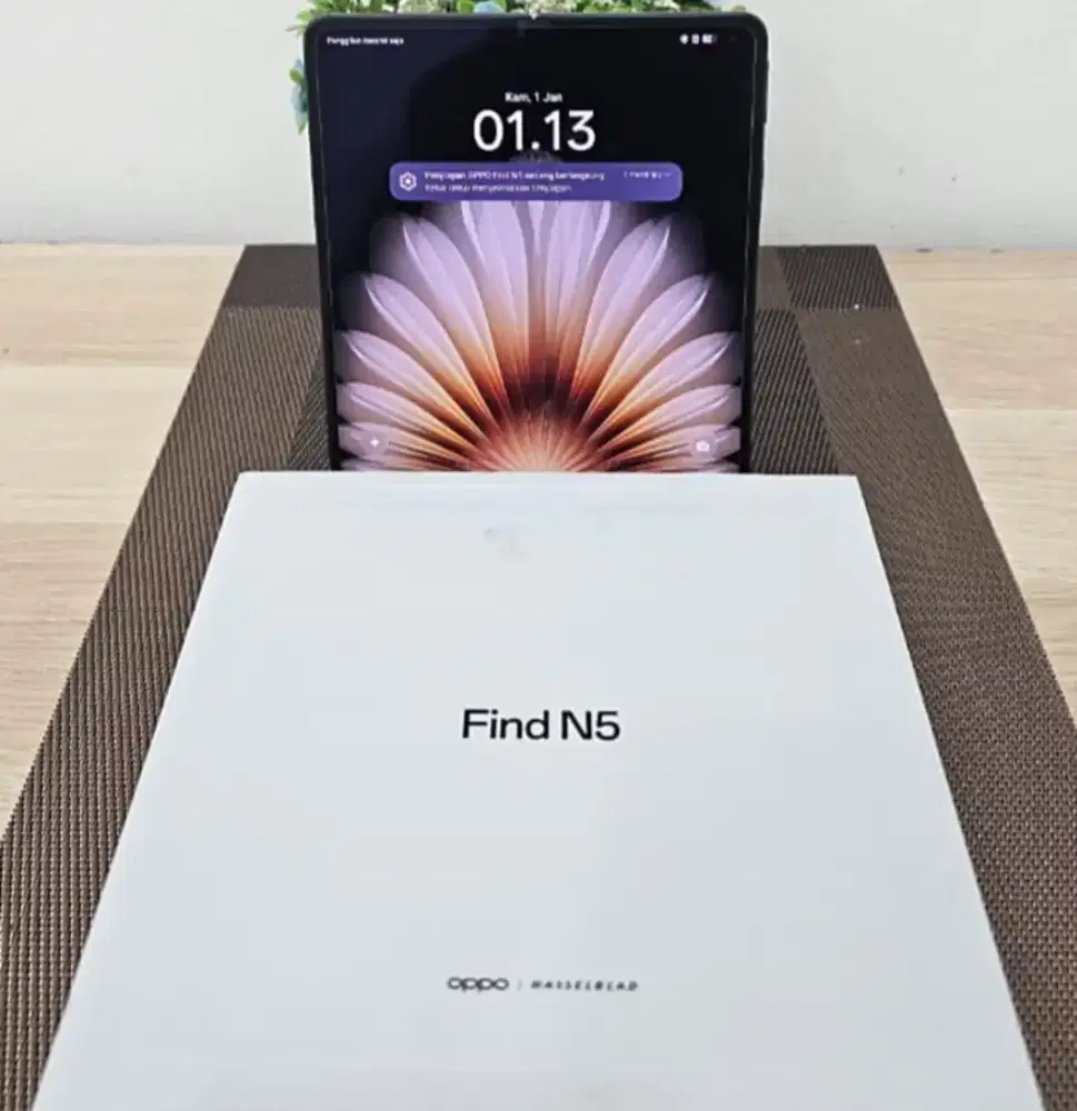 OPPO Find N5 Fold 16/512 Black LIKE NEW Garansi Resmi Fullset Ori