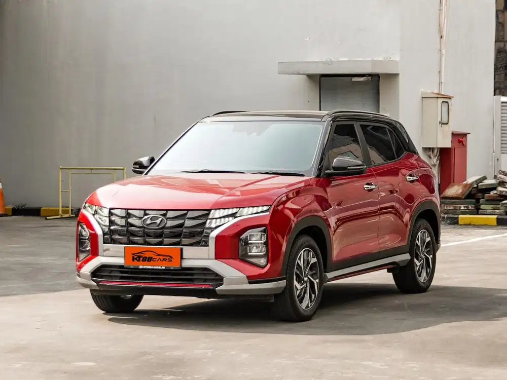 Hyundai Creta Prime 1.5 Matic 2022 pakai 2023 merah genap