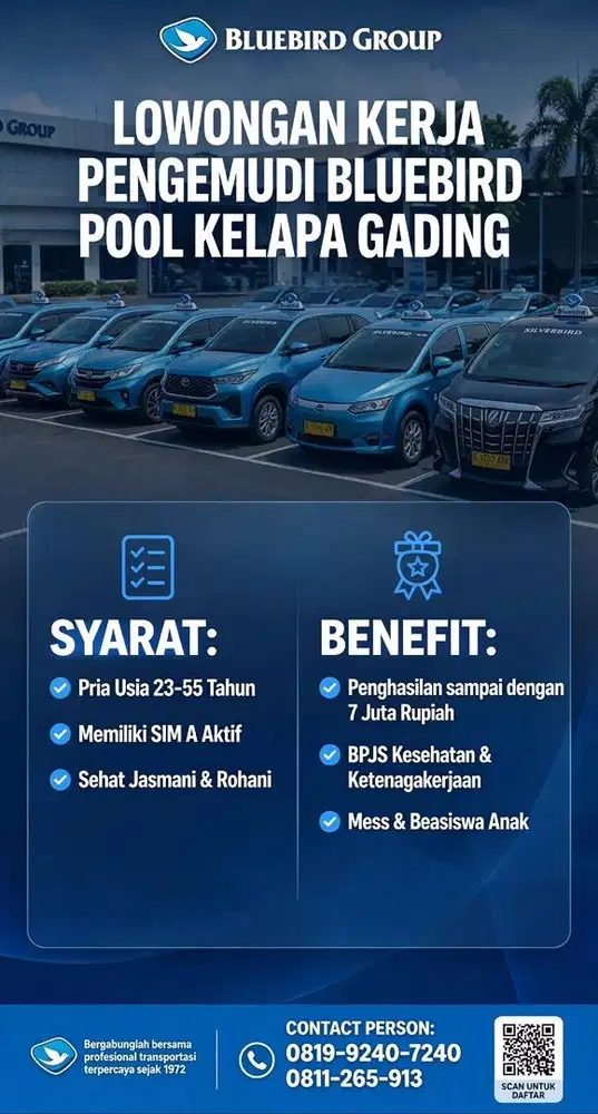 LOWONGAN PENGEMUDI/ SUPIR/ DRIVER TAXI BANDARA, EXECUTIVE DAN REGULER