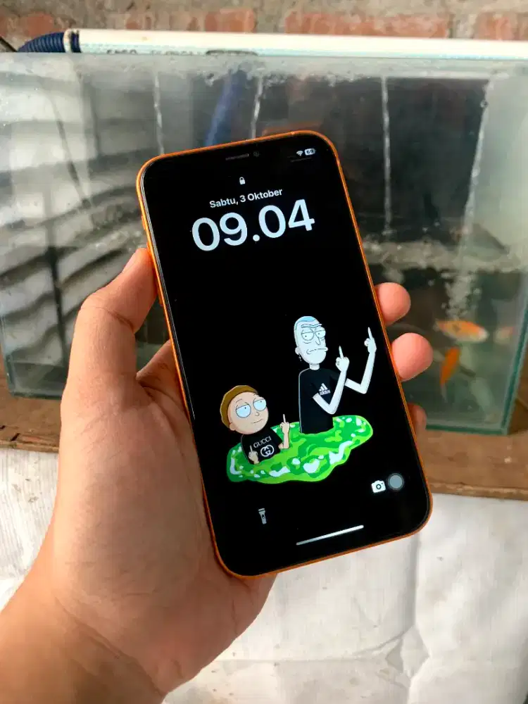 iPhone XR 64 GB housing 17 pro orange