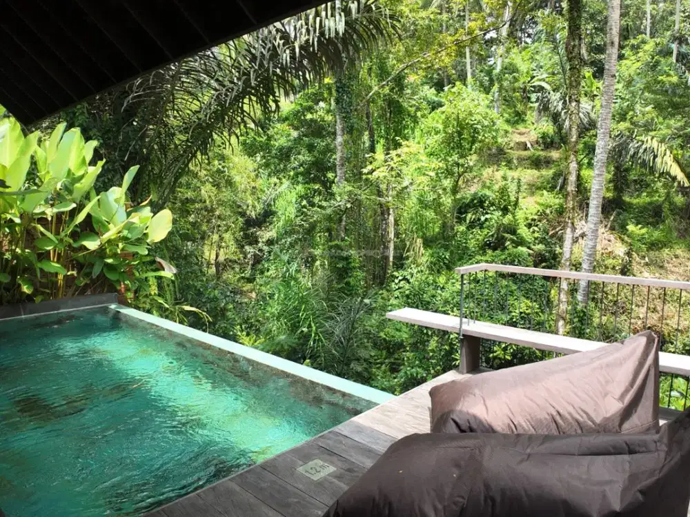 Hideaway Village Ubud – 1 Bedroom Private Pool Villa with Jungle & River Views