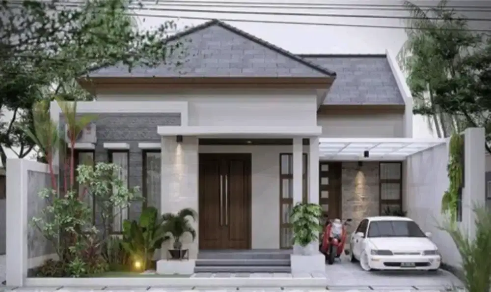 rumah di depan SMA banguntapan 1