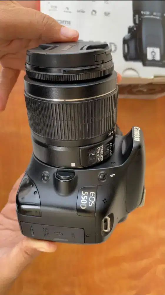 Canon 550d EFS 18-55mm SC 7ribu