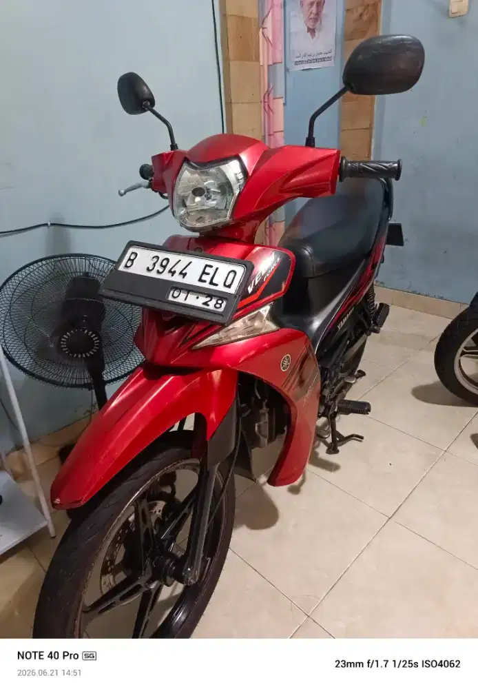 Yamaha vega force f.i th 2018 merah std original