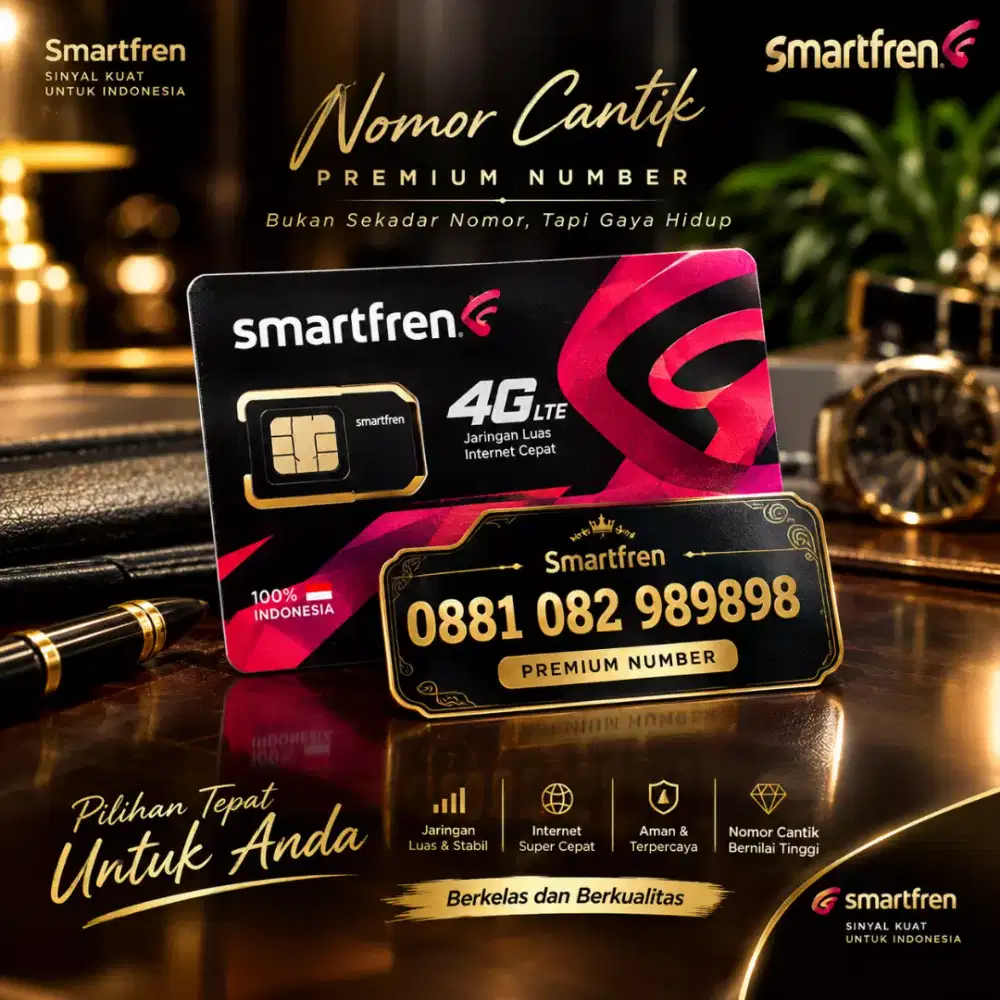 Hoki Premium Number Smartfren Reguler Berkelas Spesial 989898