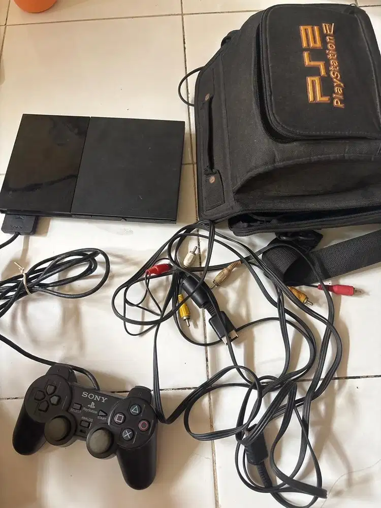 PS2 Slim Kaset fullset Nego