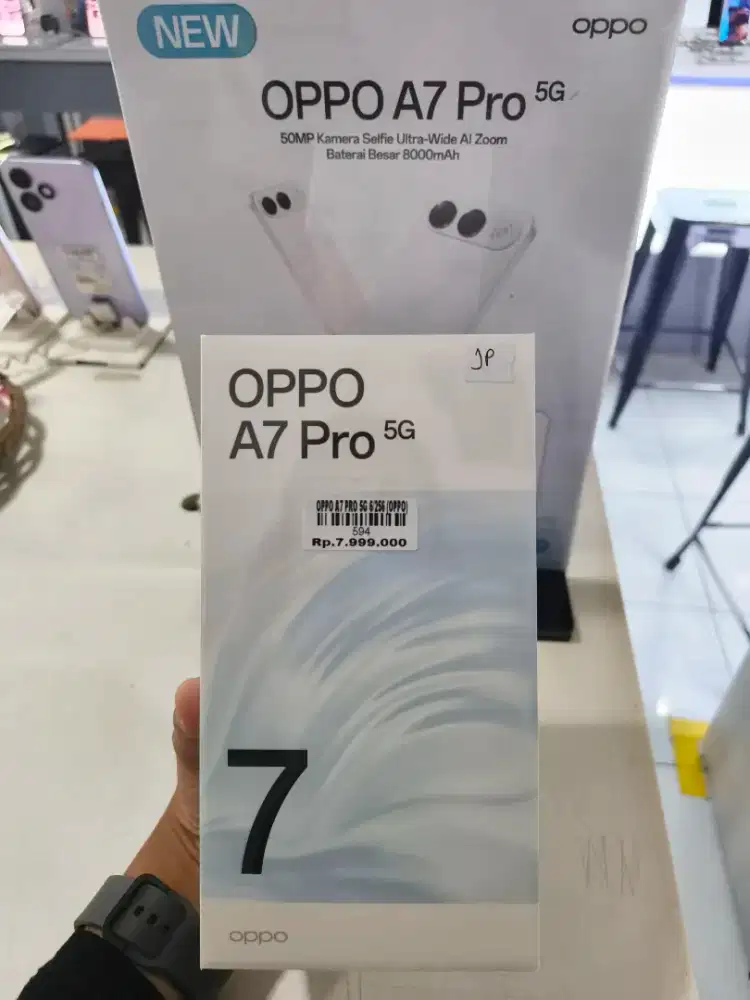 OPPO A7 PRO 5G 6/256 GB READY STOK DI TOKO ATLANTIS JEMPONG