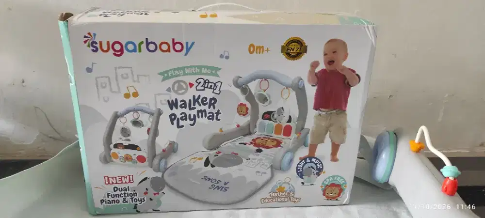 Sugar Baby 2 in 1 walker playmate (push walker)
