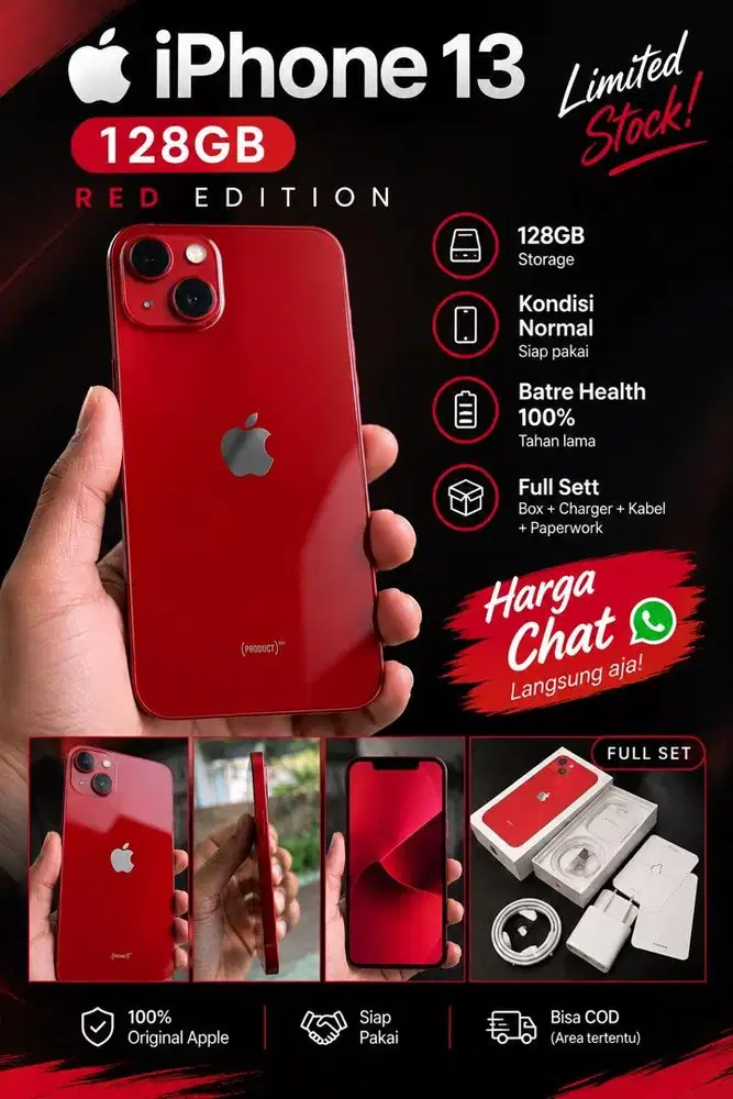 Iphone 13 128gb mulus