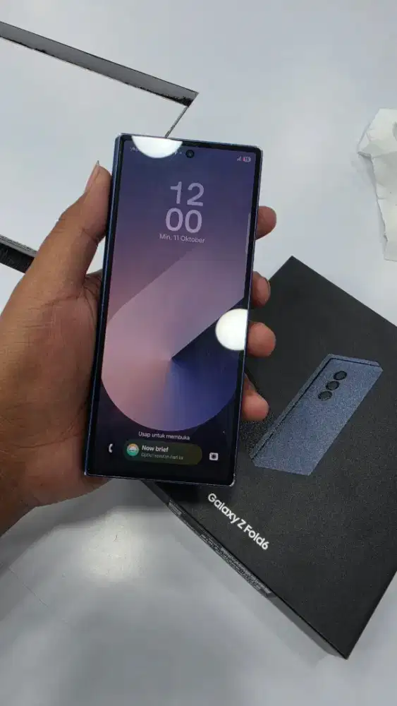 Samsung Z Fold 6 12/256 Normal semua. Ada minus