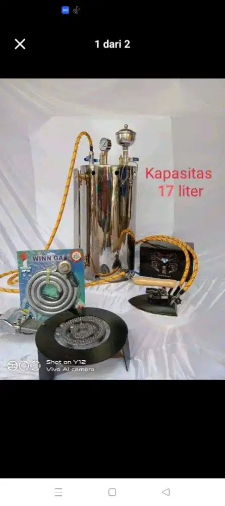 Boiler setrika uap