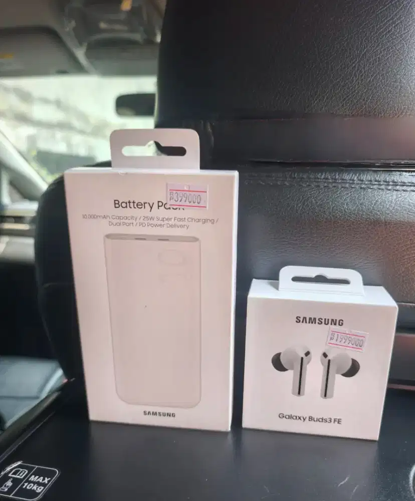 Samsung Galaxy Buds 3FE & Power Bank