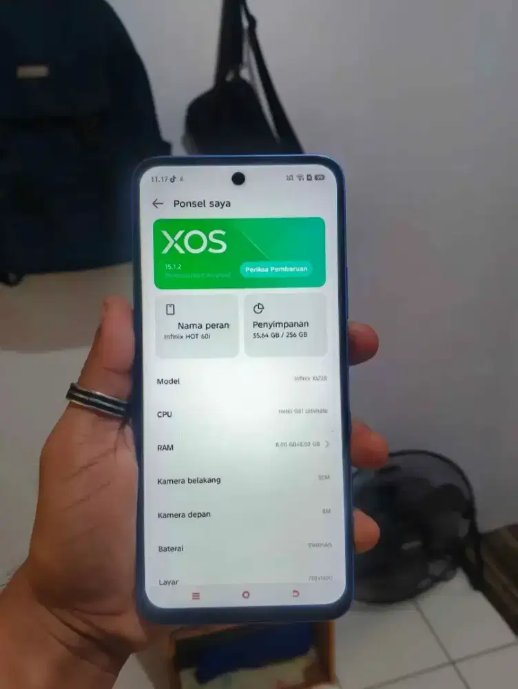 FS INFINIX HOT 60i 8/256 MULUSS DAN NOMINUS