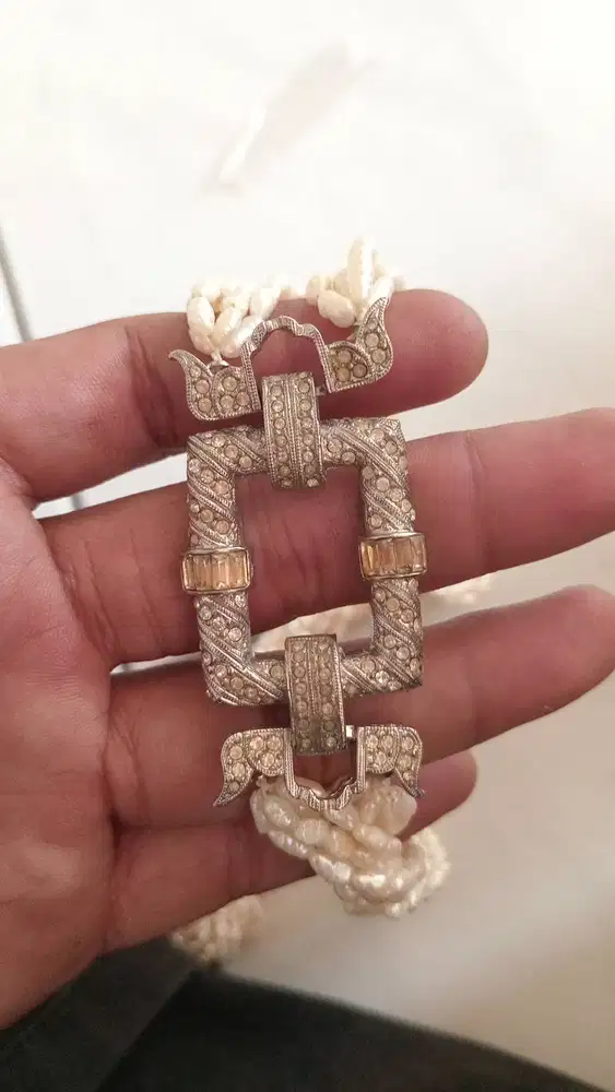 KALUNG MUTIARA AIR TAWAR ASLI