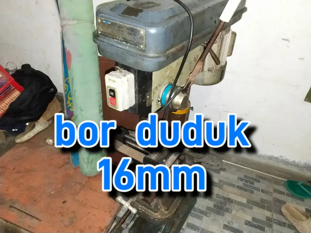 Mesin Bor duduk 16mm