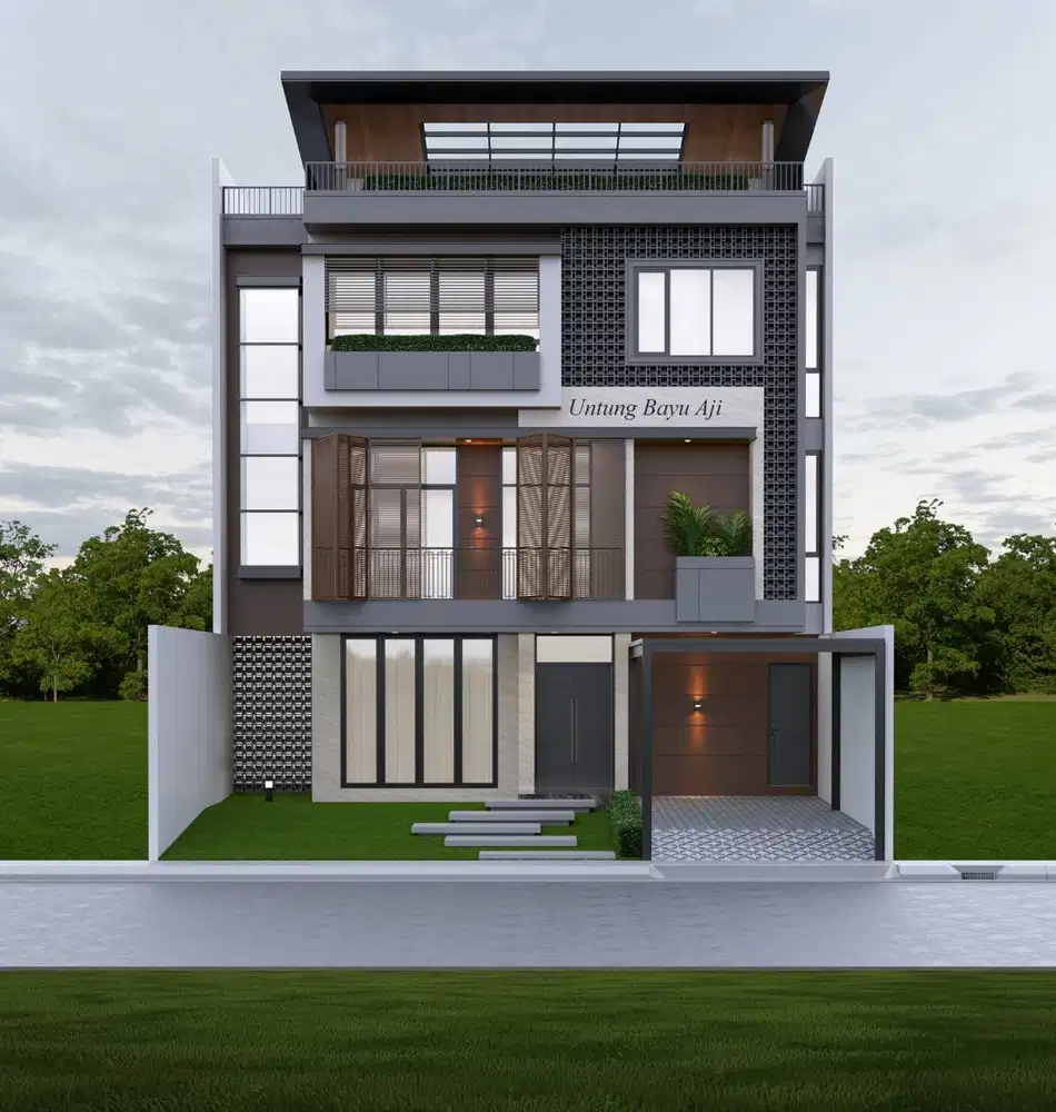 Gambar Kerja Bangunan Gambar IMB RAB 3D Jasa Arsitek Desain Interior