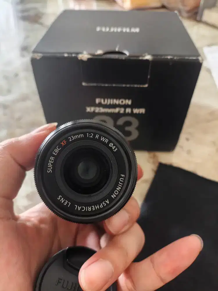 Fujifilm XF 23mm F2 R WR Black
