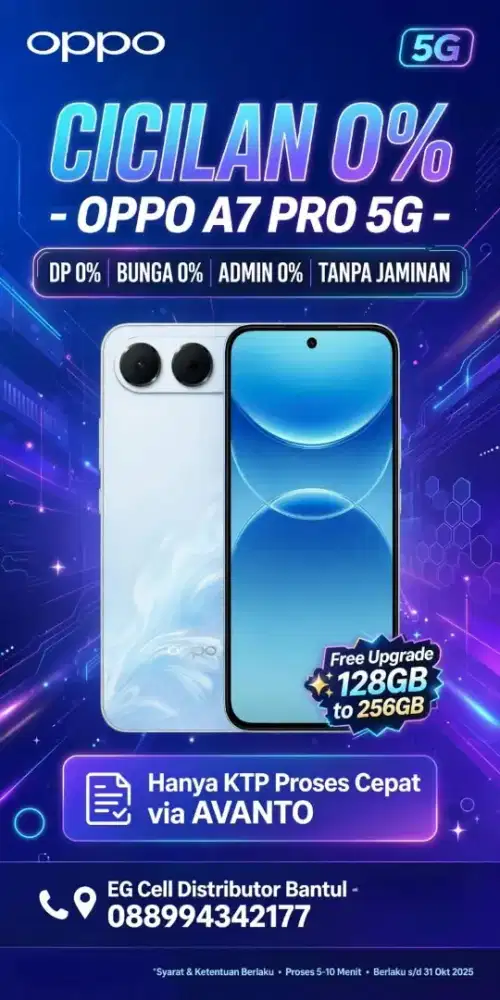 Kredit A7pro 5G Via Avanto DP 0%