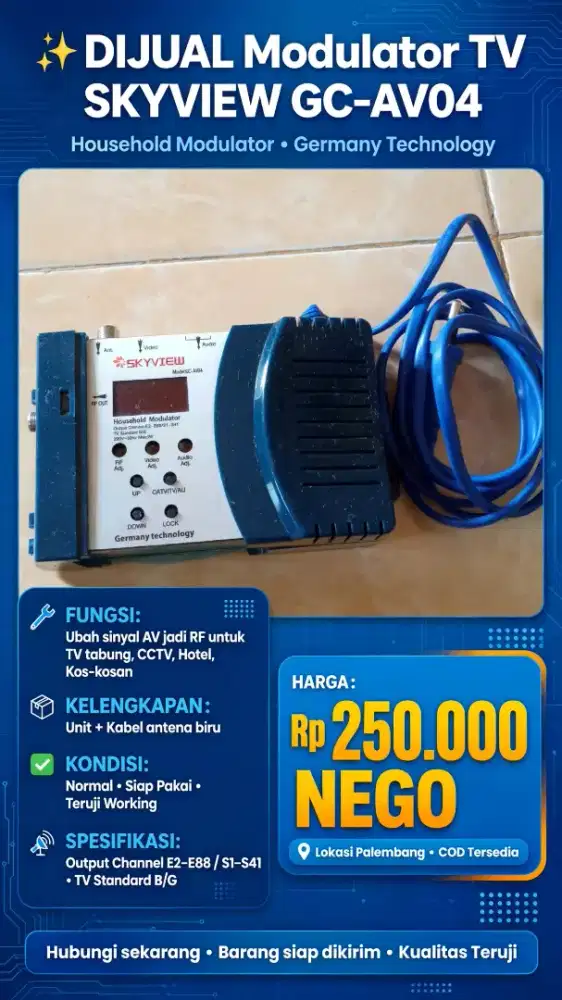 Modulator TV SKYVIEW GC-AV04