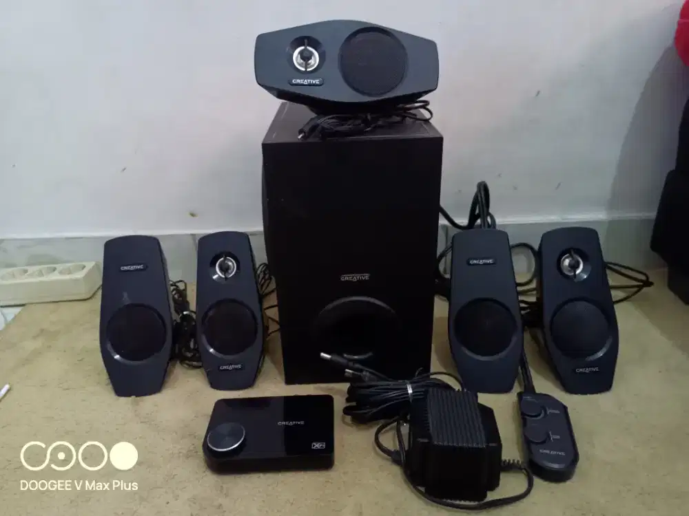 Speaker Creative 5.1 + sound card