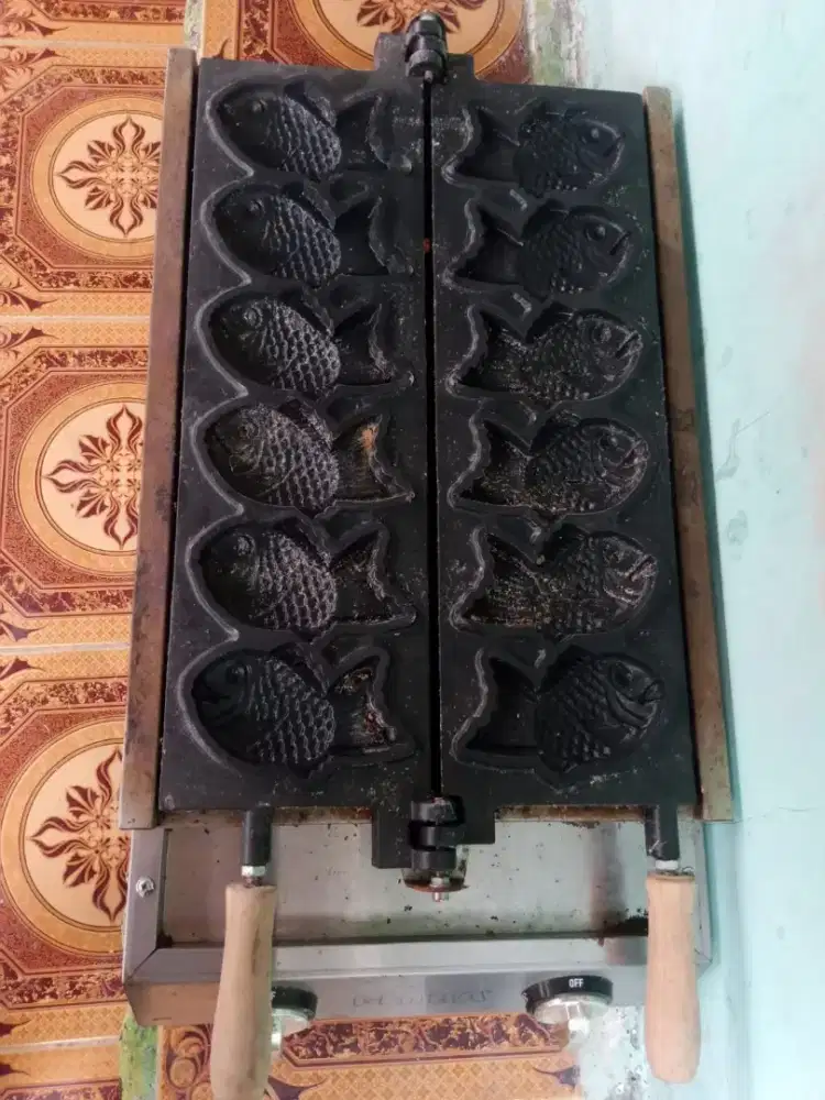 Mesin Cetak Taiyaki/Bungeoppang Gas