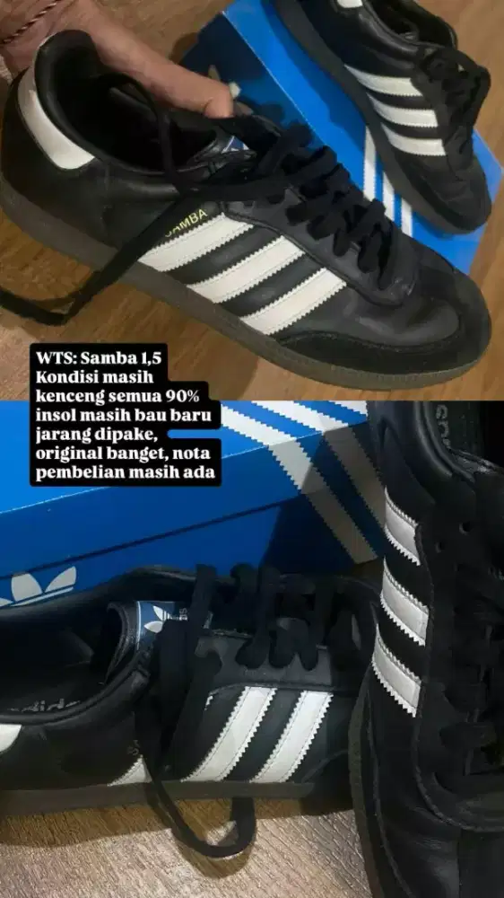 SAMBA ORI masih baru jarang banget di pake awal beli 2,5