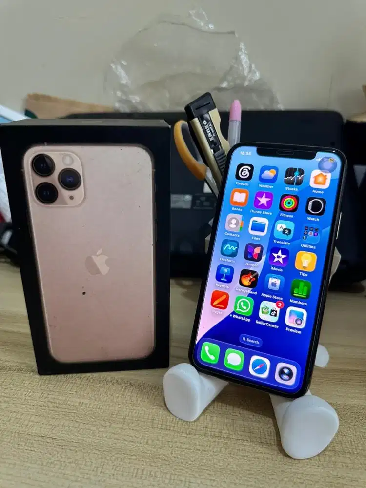 IPHONE 11 PRO 256gb EX GARANSI DIGIMAP FULLSET MULUS NORMAL EX CEWE