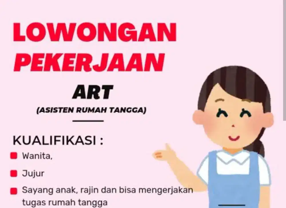 Lowongan kerja art momong