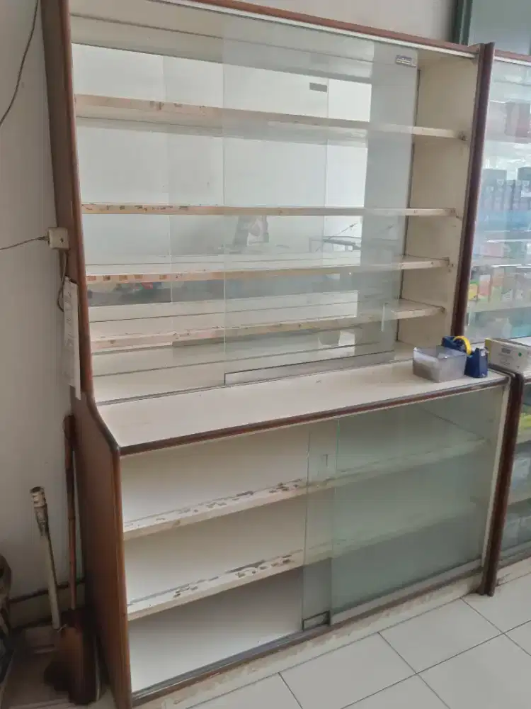 Jual Rak display kayu