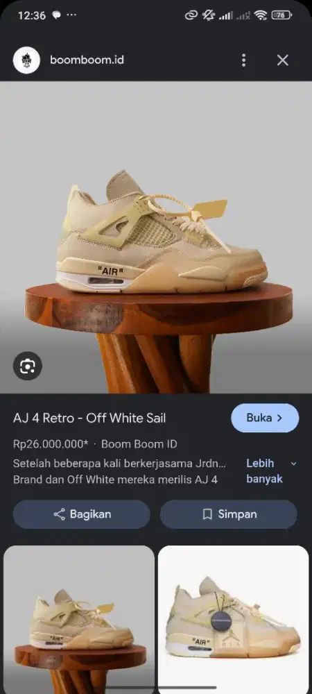 Nike air jordan 4 retro