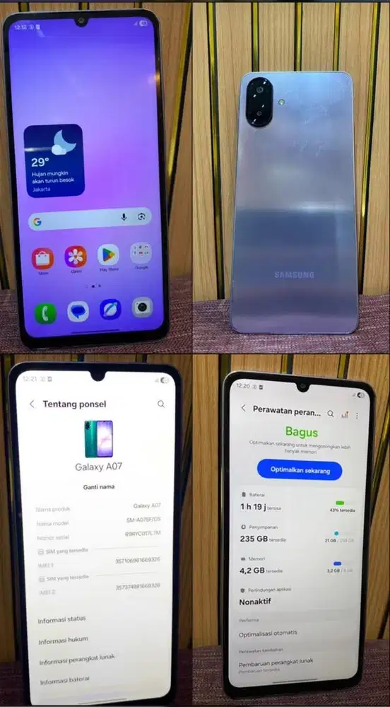 Hp Samsung Galaxy A07