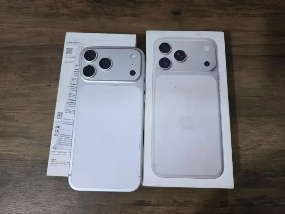 IPHONE 17 PROMAX 256 IBOX GARANSI ON FEBRUARI 2027 MULUSSS FUL ORI