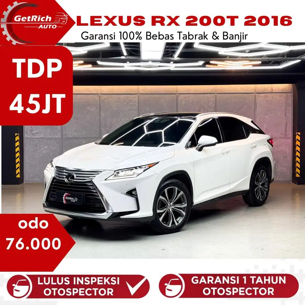 Km 70Rb!!! Lexus RX200T RX 200 T Luxury At 2016