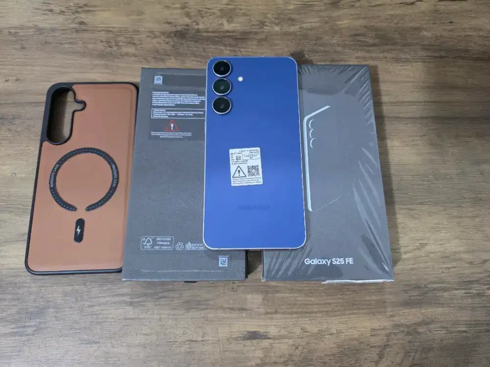 SAMSUNG S25 FE 256GB RESMI INDO NORMAL FUL ORI BEZEL LECET PEMAKAIAN