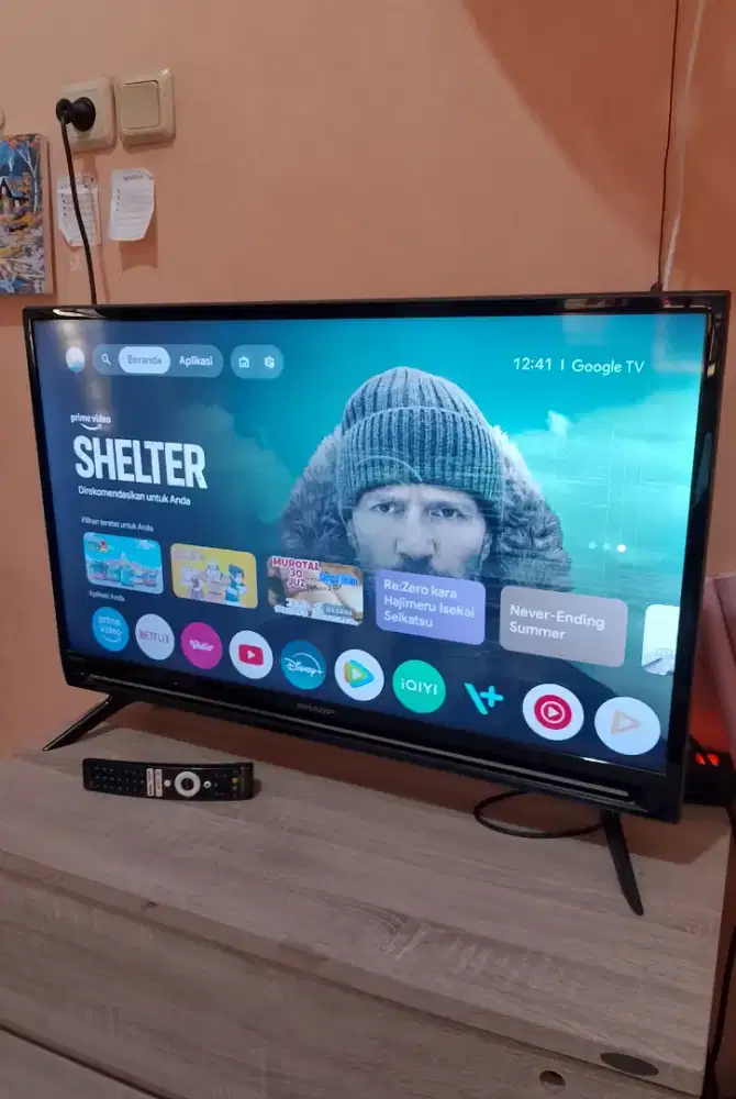 TV SHARP AQUOS GOOGLE 32 INCI