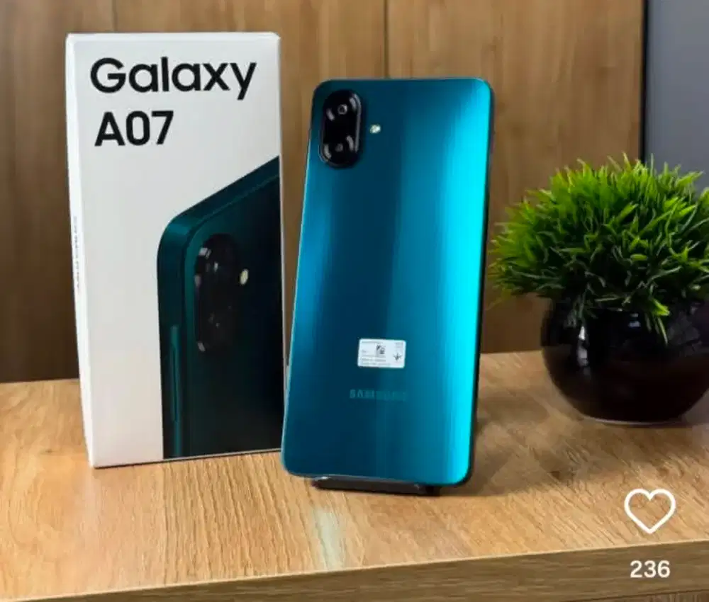 Samsung A07 NEW RAM4/128GB TERMURAH