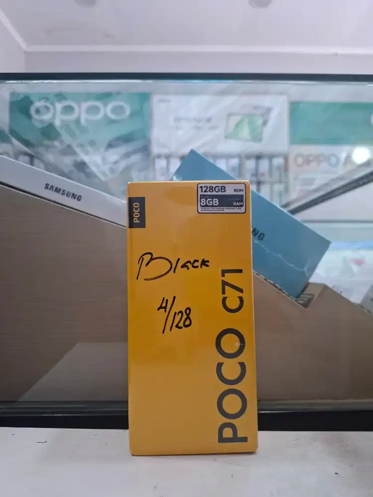 POCO C71 4/128 NEW MURAH GARANSI RESMI