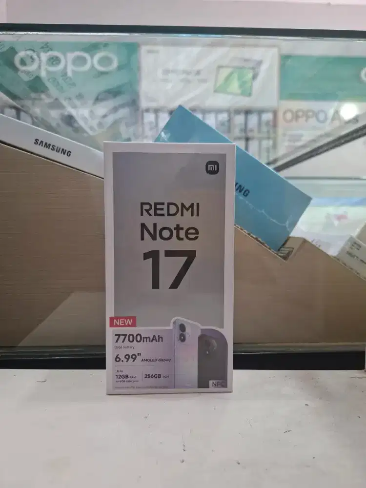 REDMI NOTE 17 4G 6/256 NEW MURAH GARANSI RESMI