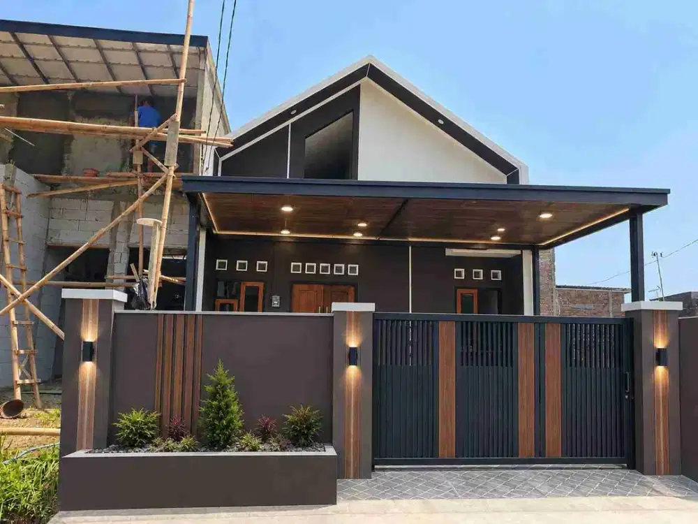 Rumah Baru Mode Scandinavian dekat Pusat  Kota Purwokerto