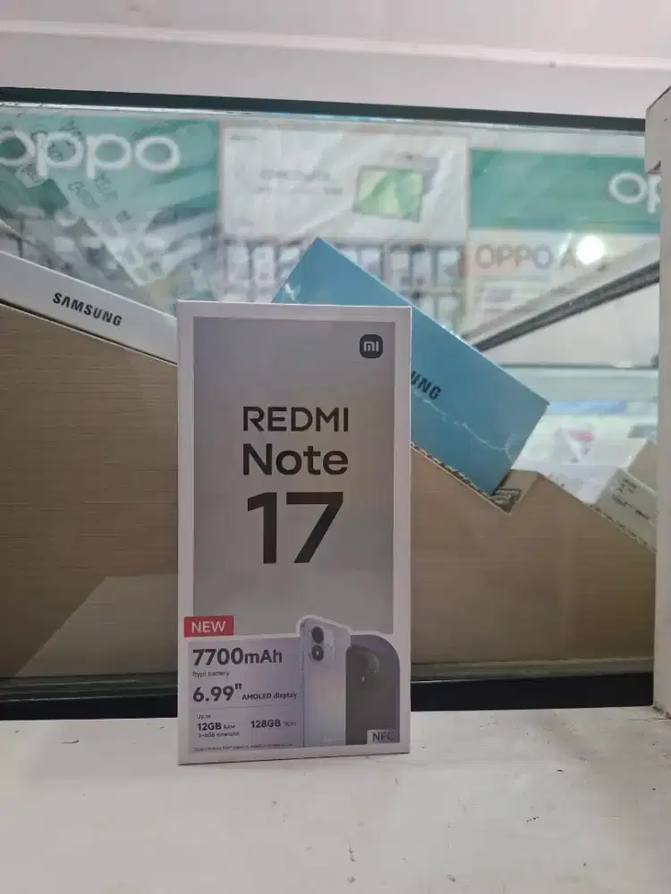 REDMI NOTE 17 6/128 NEW MURAH GARANSI RESMI