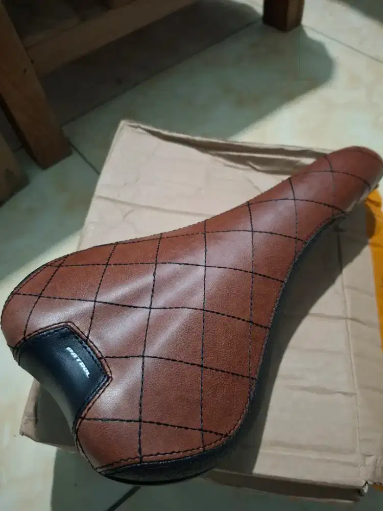 sadel sepeda copotan patrol merk patrol belum dipakai