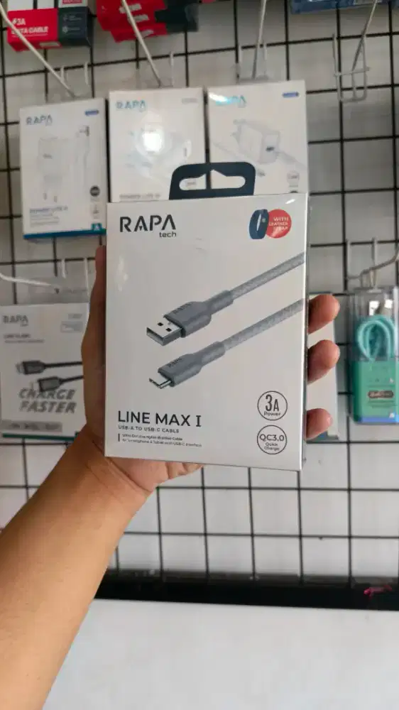 KABEL DATA TYPE C RAPA TECH LINE MAX 1