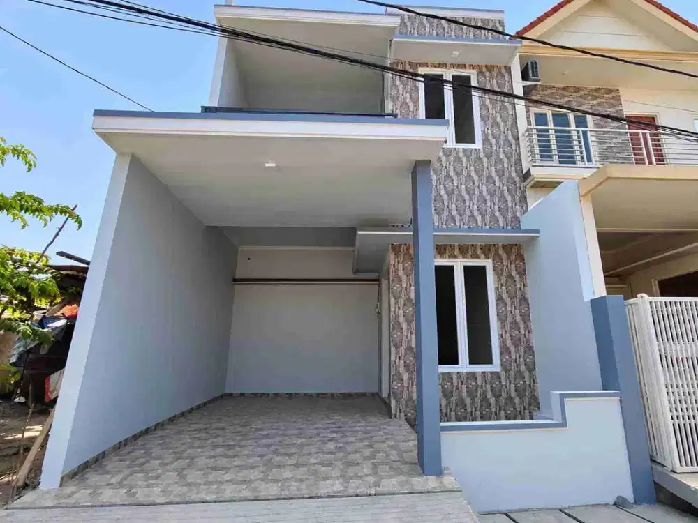 MEDOKAN ASRI Row 3 Mobil ‼ Rumah Baru 2 Lantai dekat MERR