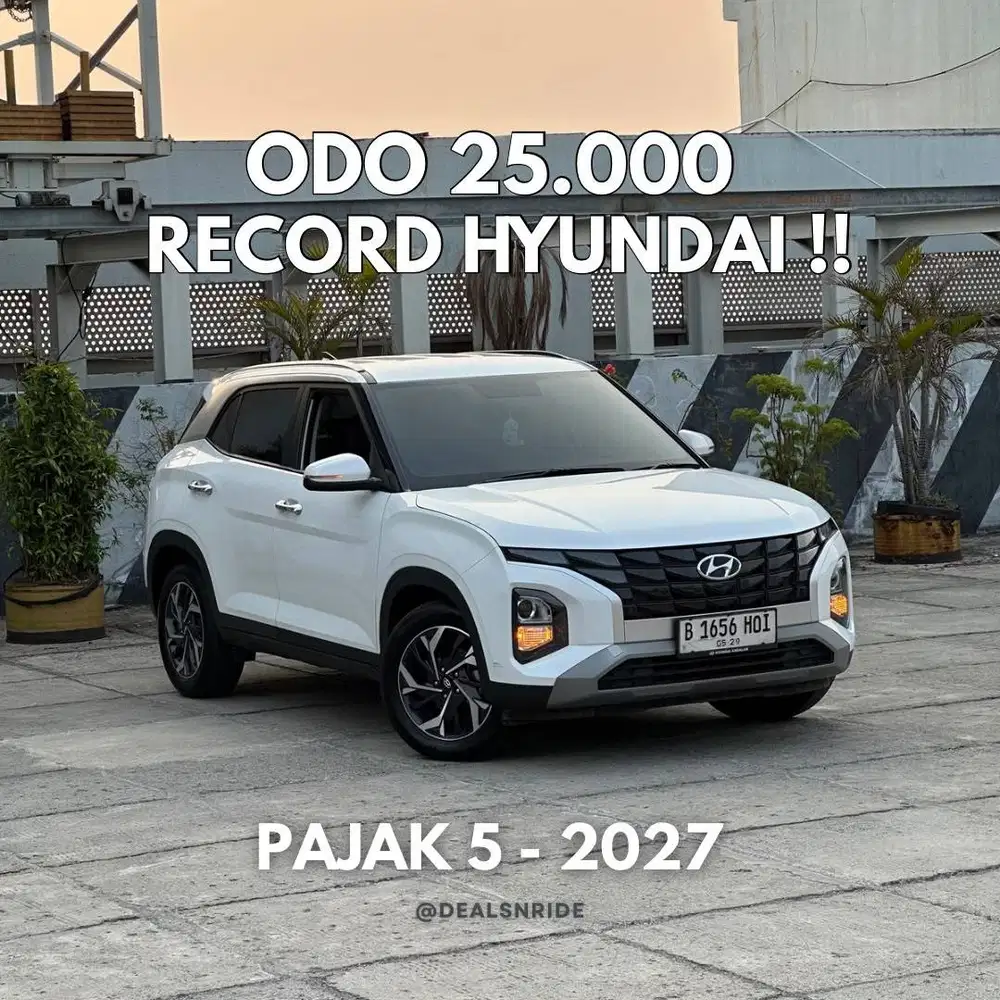 ODO 25.000 MURAH BGT !! PAJAK 5/2027 HYUNDAI CRETA TREND 2024 MULUS