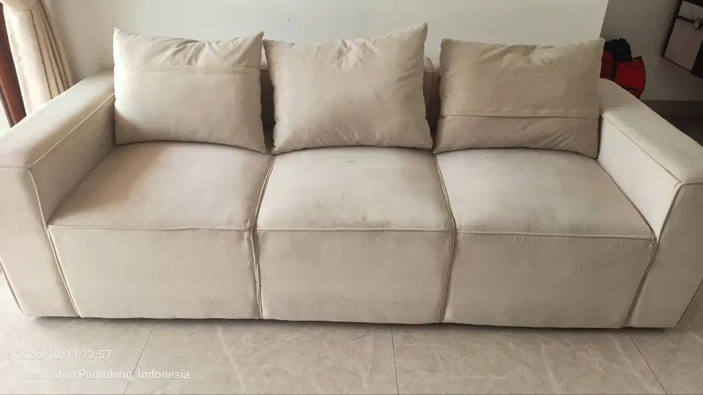 Jual Sofa 3 Sandaran Bekas dan Berkualitas.