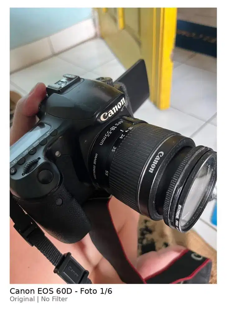 DI JUAL Canon 60D + Lensa Canon 18-135mm